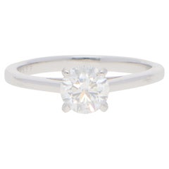 Vintage Graff Paragon GIA zertifizierter Diamant Solitär Ring in Platin