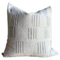 Vintage Grainsack Pillow with Stripes