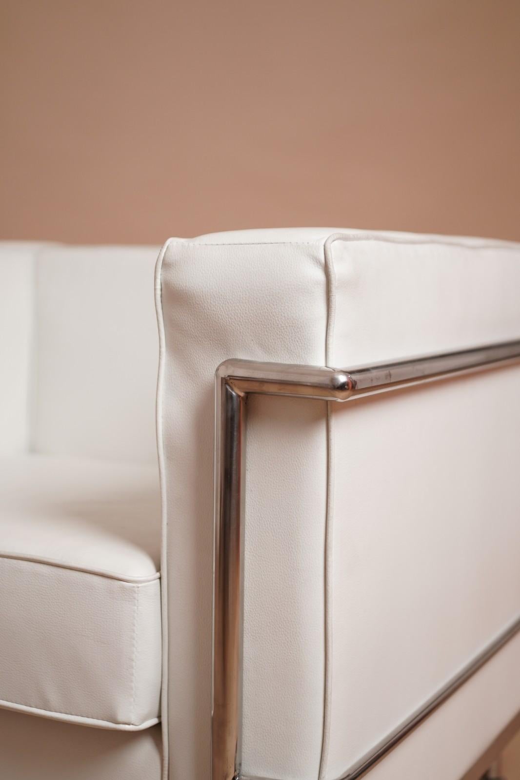 Mid-Century Modern Vintage Grand Confort Le Corbusier LC2 Longue Chair 1970s For Sale