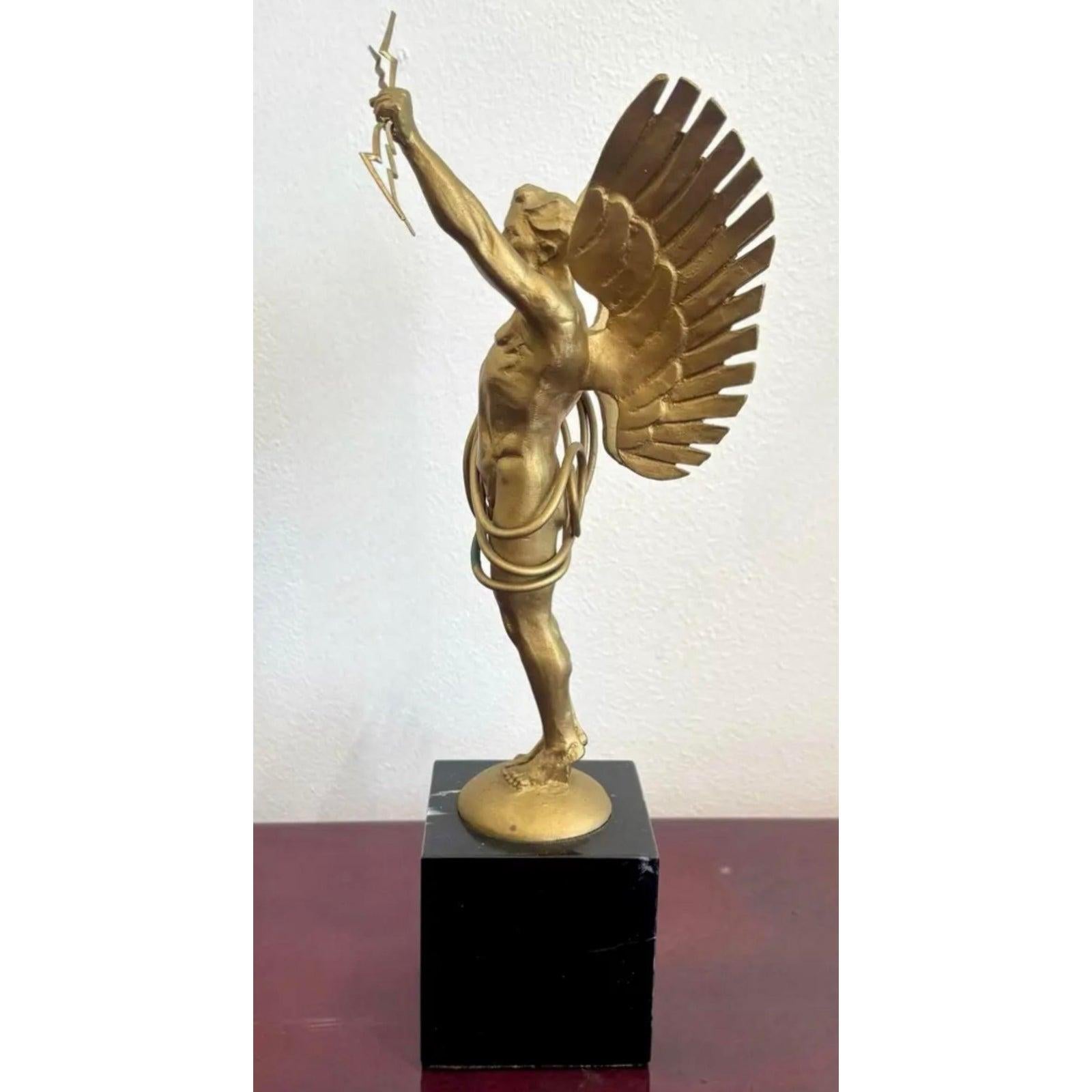 Marmo Figura greca in tecnica mista vintage Grand Tour in vendita