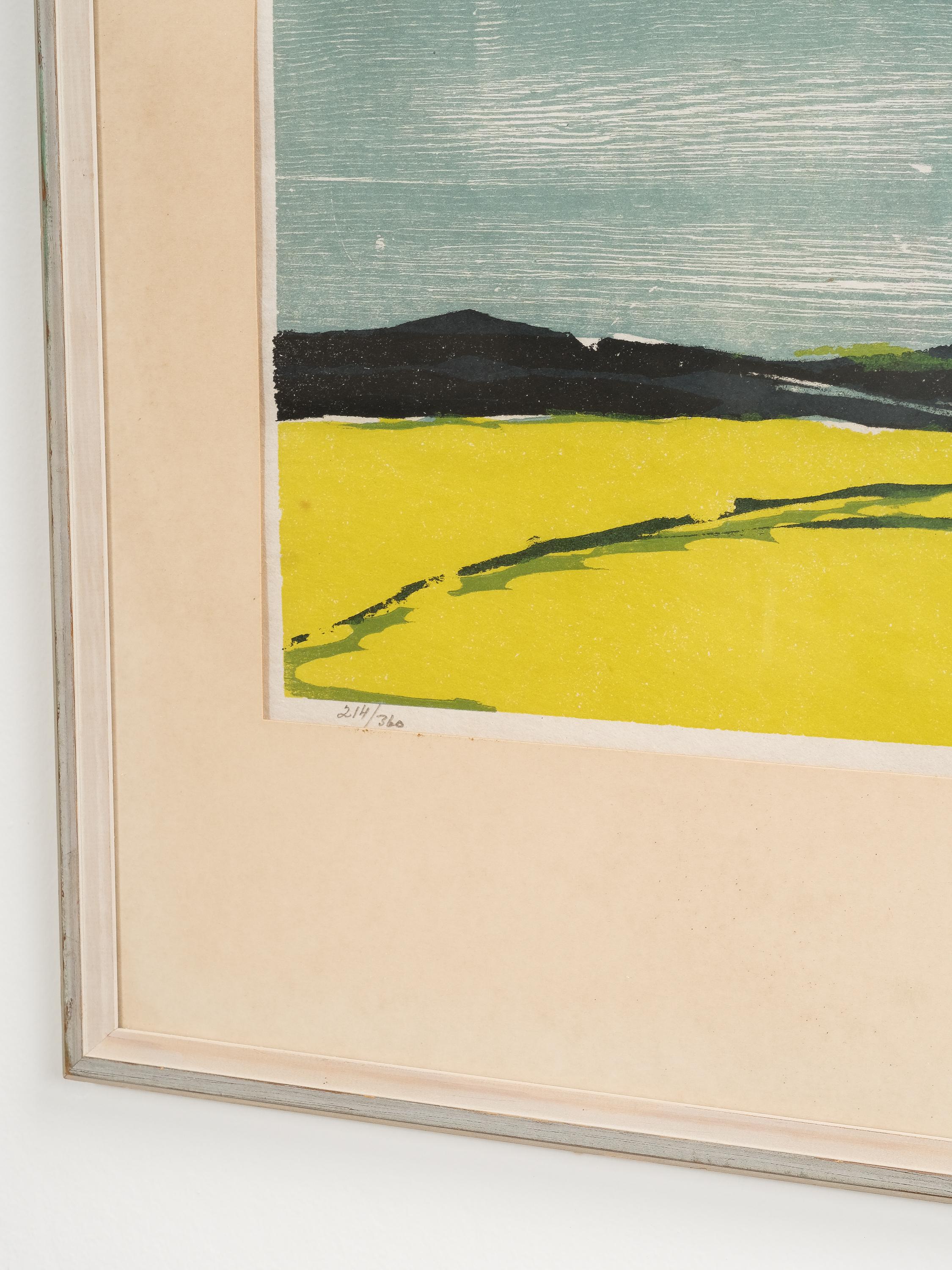 Litografia incorniciata dell'artista svedese Kurt Ullberger (1919 - 2008).

Firmato e numerato