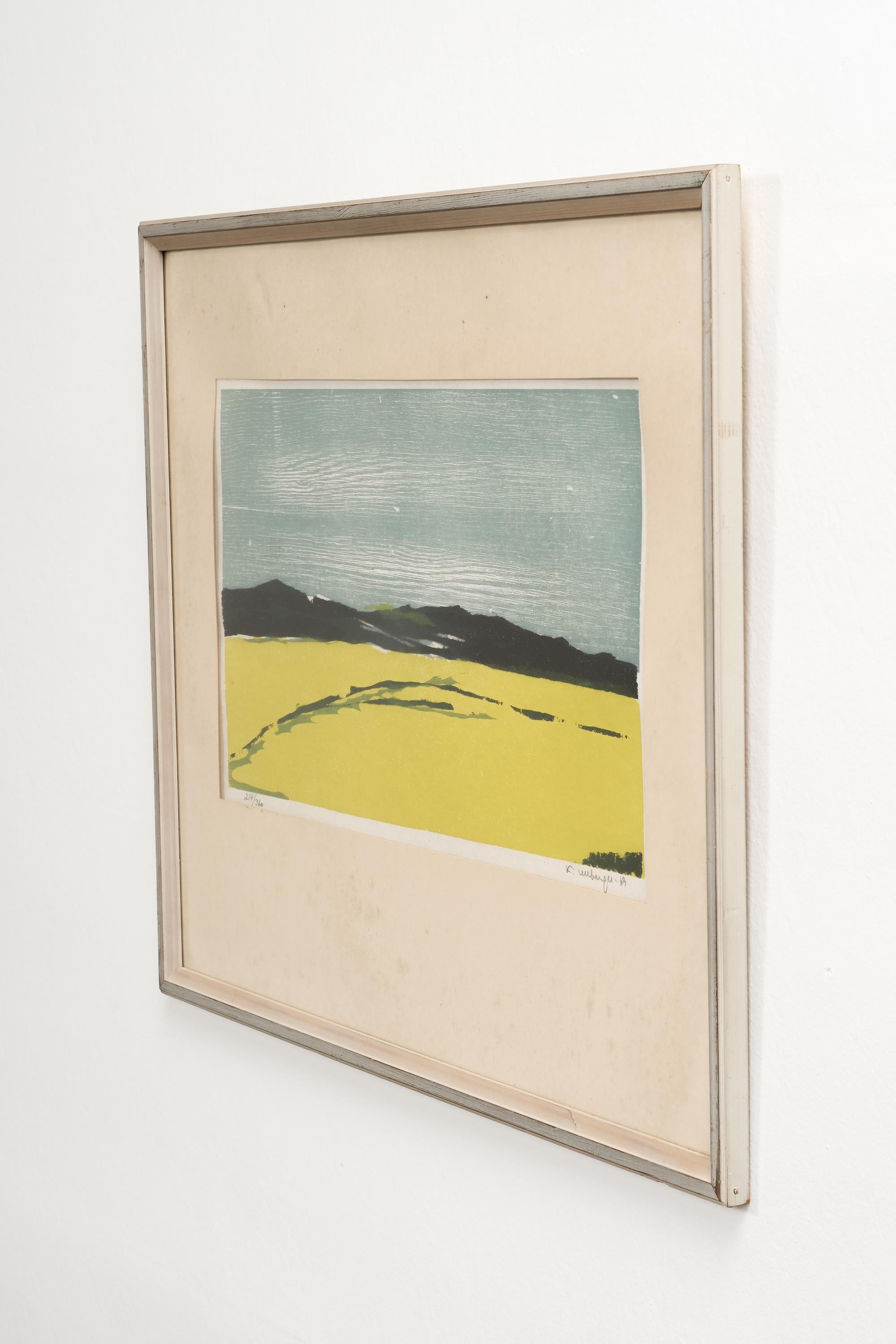 Grafica d'epoca di Kurt Ullberger, Svezia, 1969 In condizioni buone in vendita a Karis, Nyland