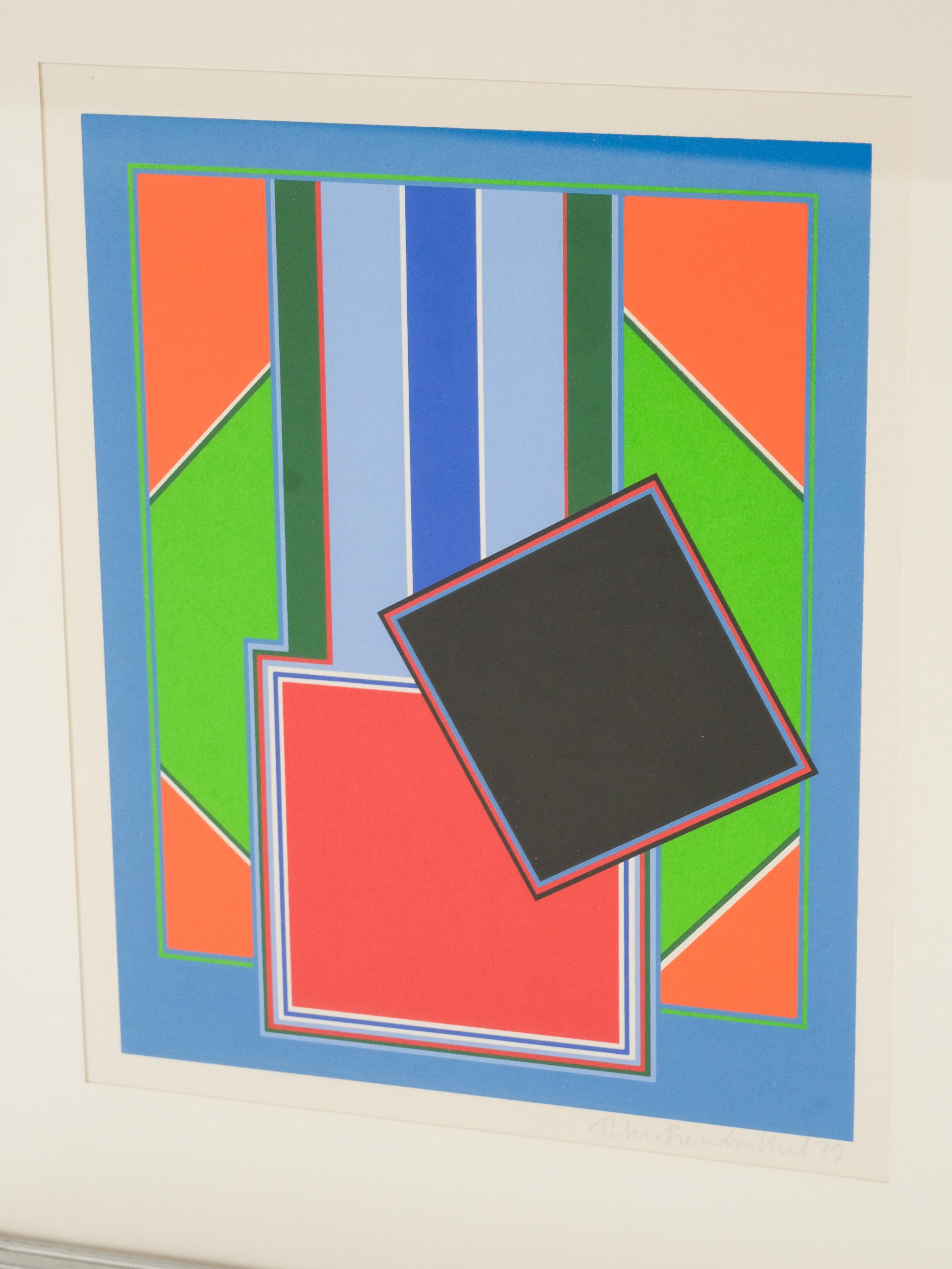 Arte gráfico vintage, Peter Freudenthal, Suecia en Bueno estado para la venta en Karis, Nyland