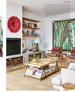 Vintage Graphic Poster Boris Bucan Pretuska Firebird Linen Backed Art Bird