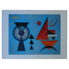 Vintage Graphic Wassily Kandinsky, Weiches hart