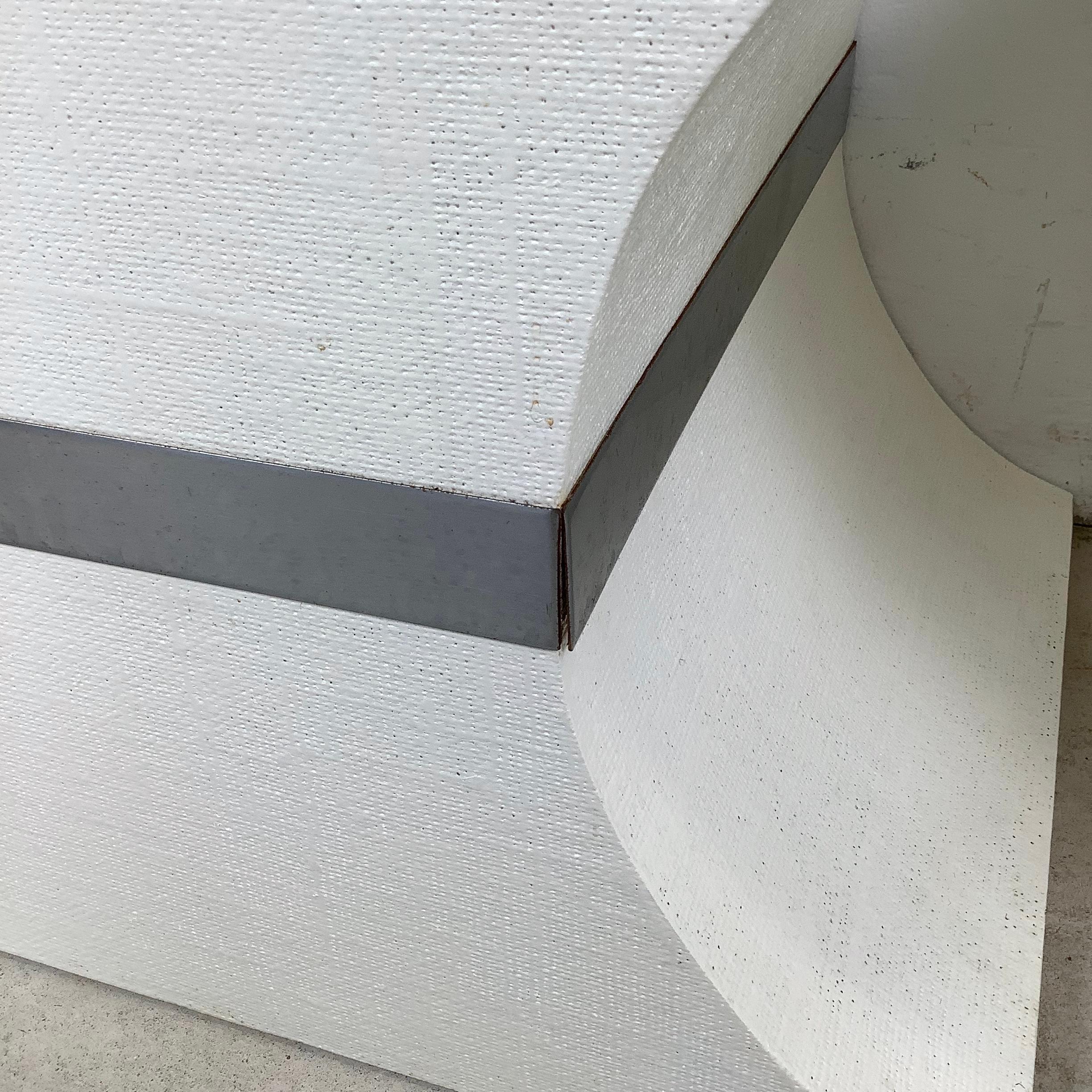 Sièges vintage en toile d'herbe à la manière de Karl Springer en vente 7