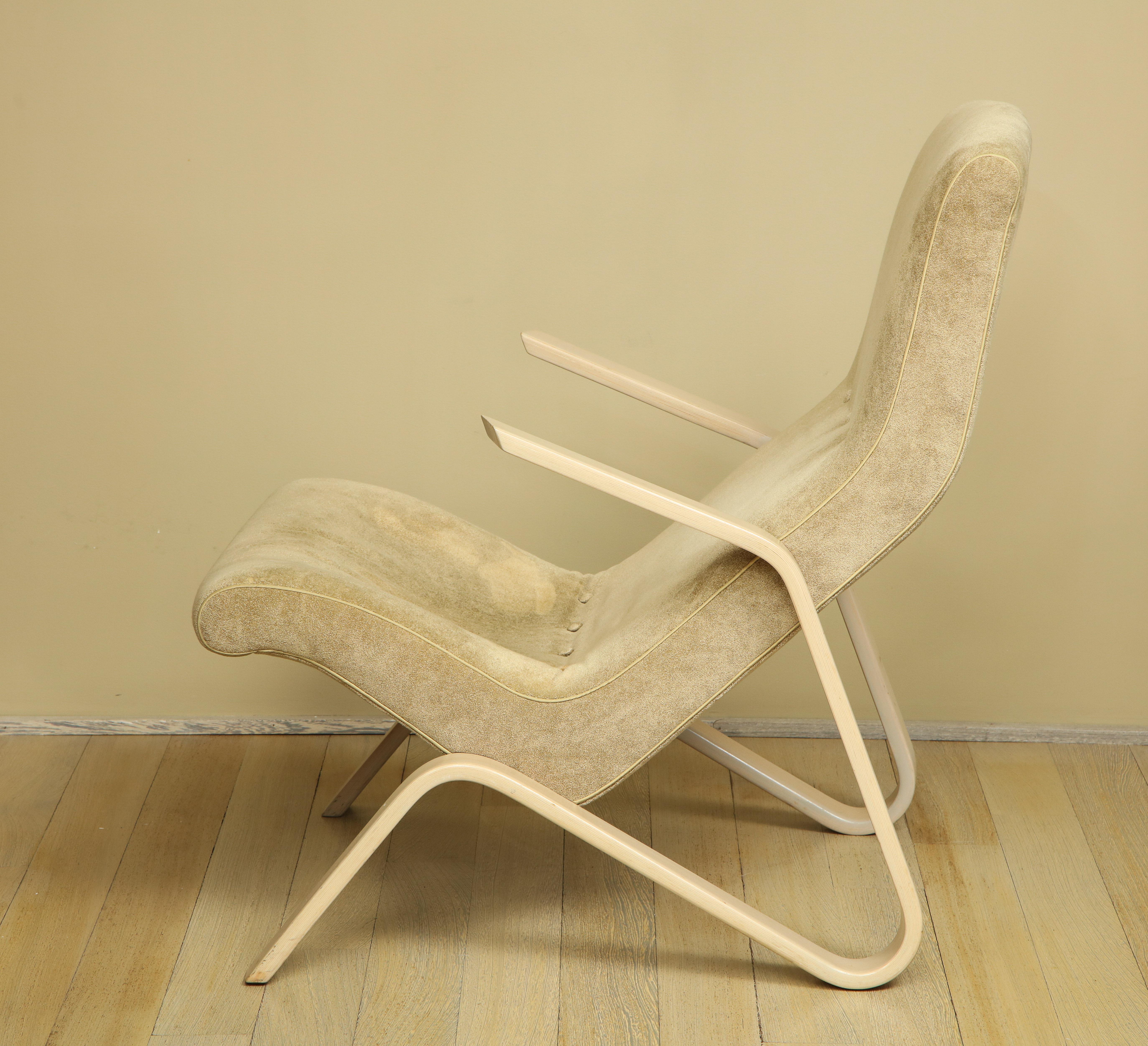 Late 20th Century Vintage Grasshopper Armchair by Knoll