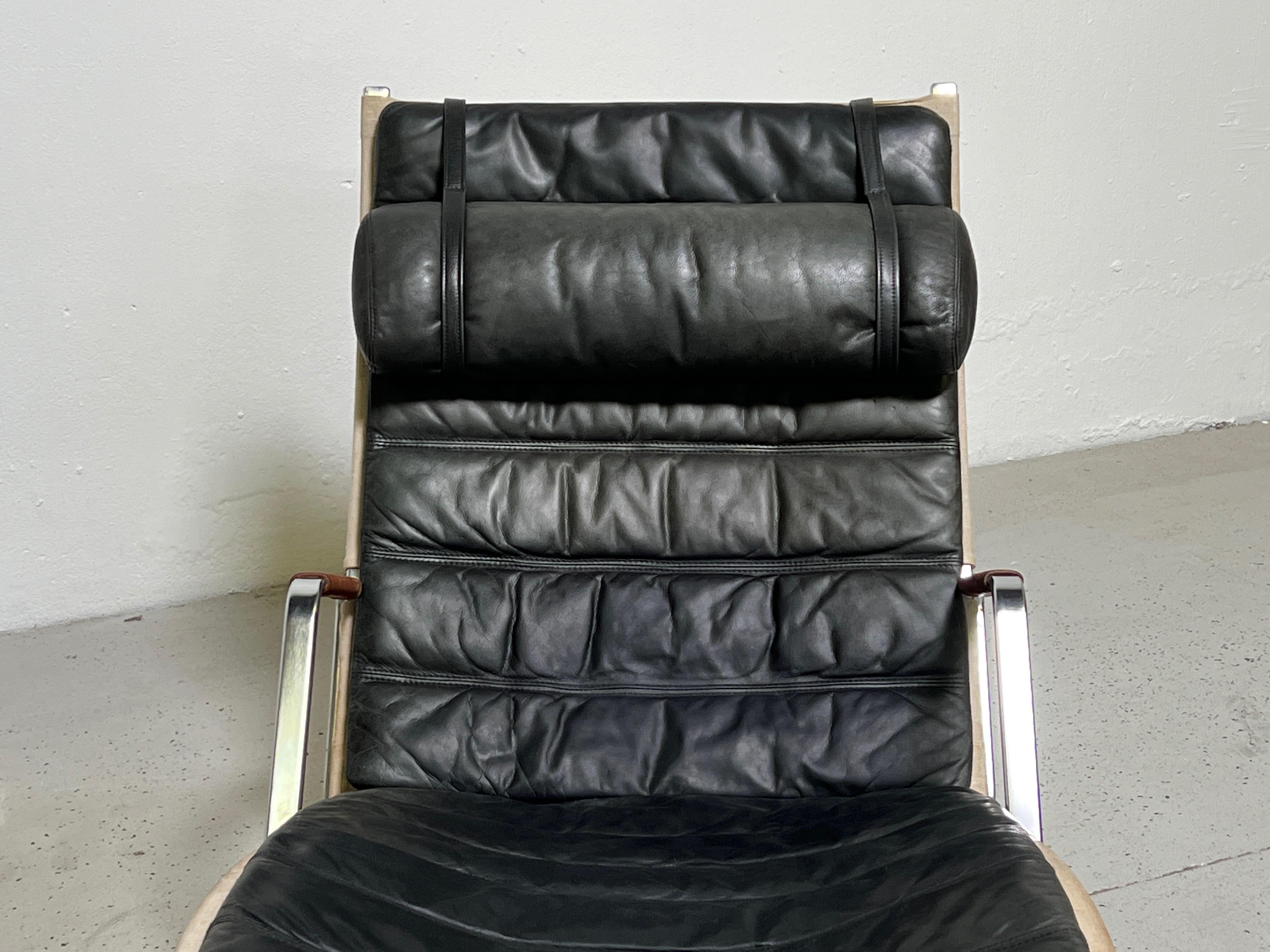 Vintage Grasshopper Chair by Preben Fabricius + Jørgen Kastholm For Sale 8