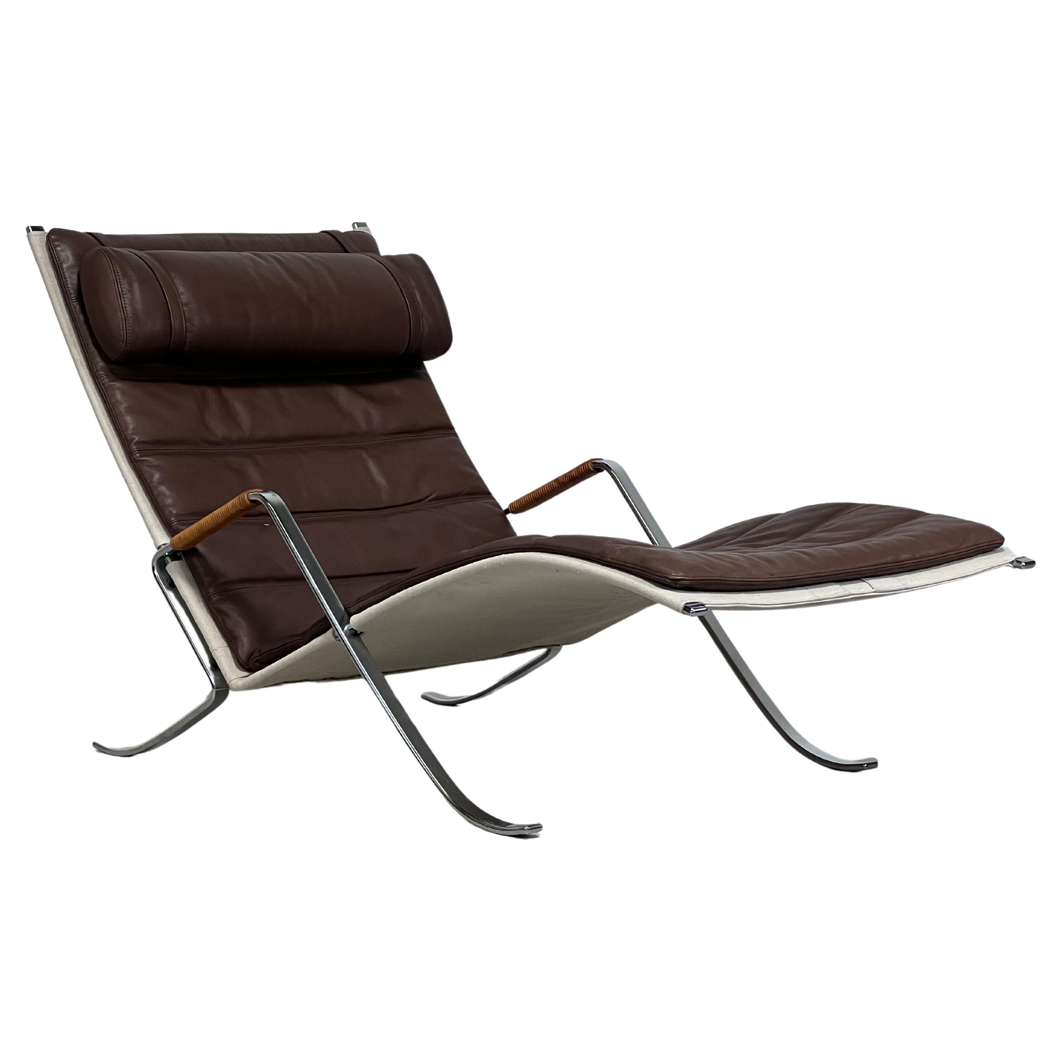 Vintage Grasshopper Chair by Preben Fabricius + Jørgen Kastholm For Sale