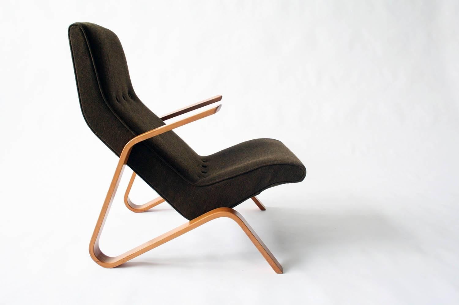 Mid-Century Modern Vintage Grasshopper Lounge Chair by Eero Saarinen for Knoll