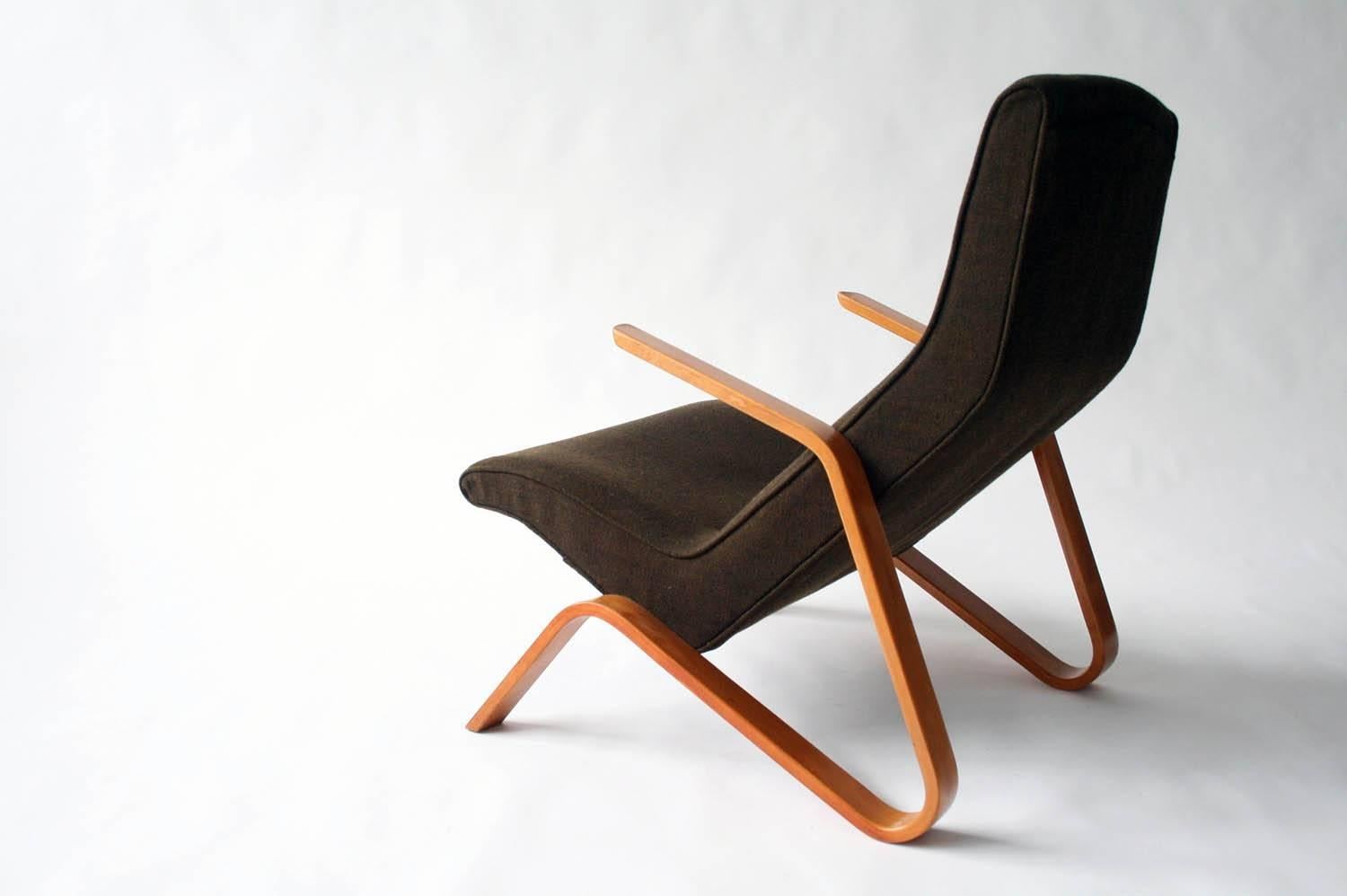Laminated Vintage Grasshopper Lounge Chair by Eero Saarinen for Knoll