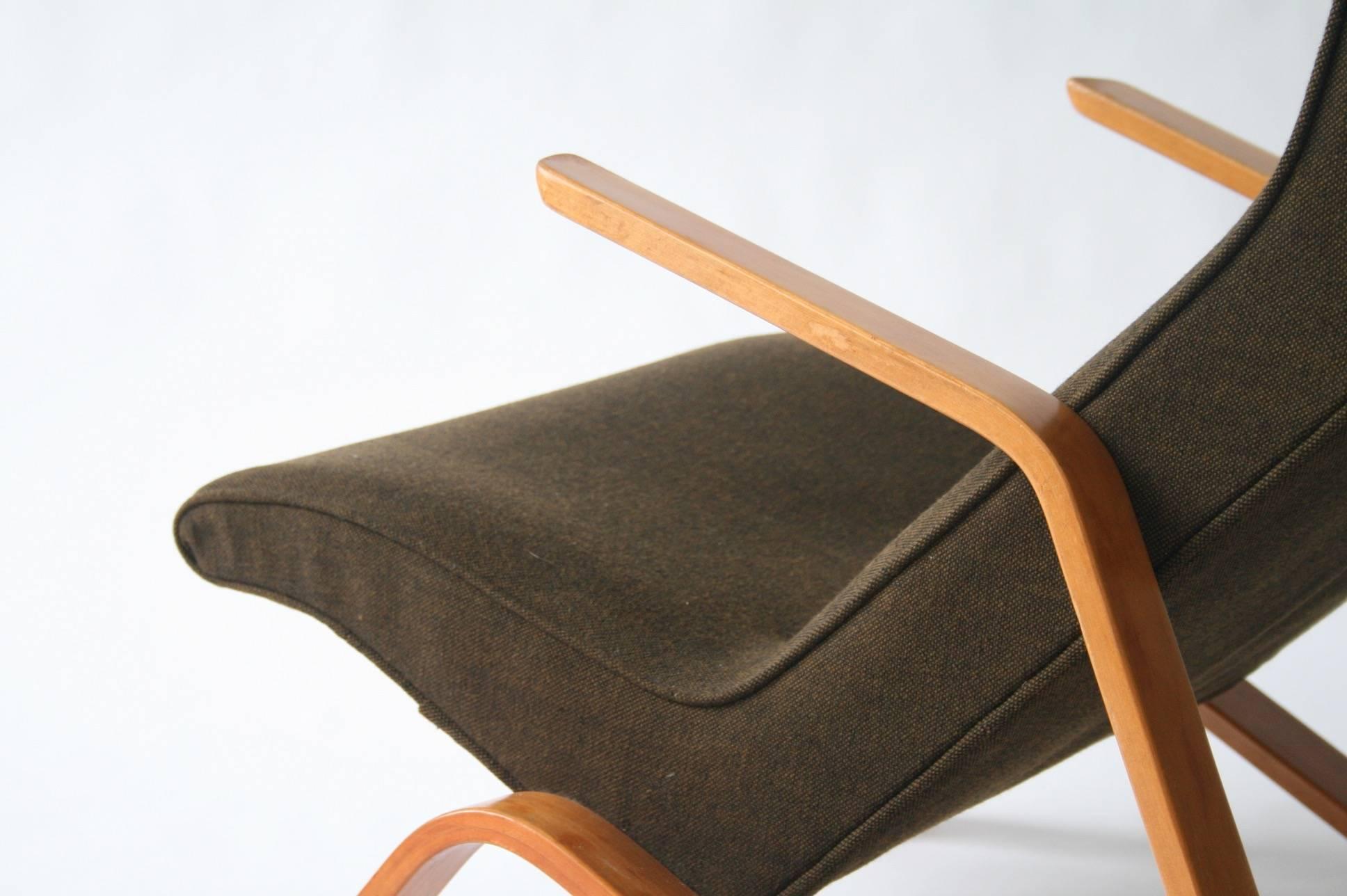 Vintage Grasshopper Lounge Chair by Eero Saarinen for Knoll In Excellent Condition In Chicago, IL