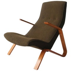 Vintage Grasshopper Lounge Chair by Eero Saarinen for Knoll