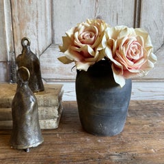 Vintage Gray Clay Weathered Pottery