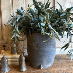 Vintage Gray Clay Weathered Pottery