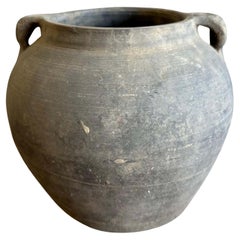 Vintage Gray Clay Weathered Pottery Small Size (argile grise vieillie)