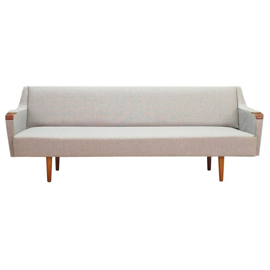 Vintage Gray Sofa Danish Design 1960s Classic For Sale