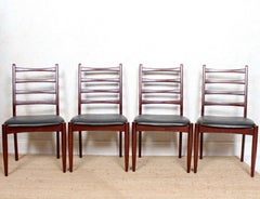 Vintage Greaves Thomas Rosewood Dining Table and 4 Chairs