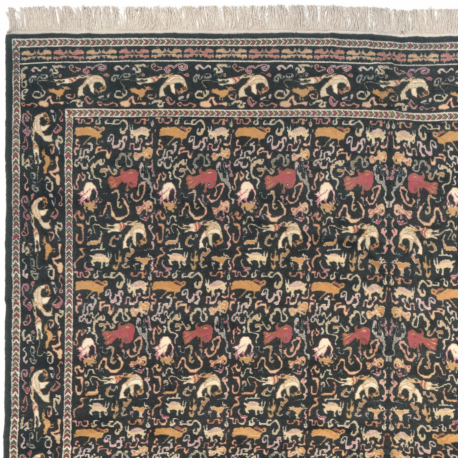 Vieux tapis grec
Grèce, vers 1940.