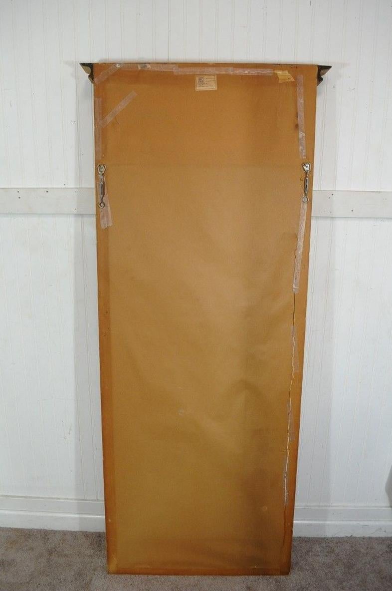 Griechischer Trumeau-Spiegel im neoklassischen Stil der Gebrüder Friedman aus vergoldetem Holz im griechischen Stil im Angebot 6