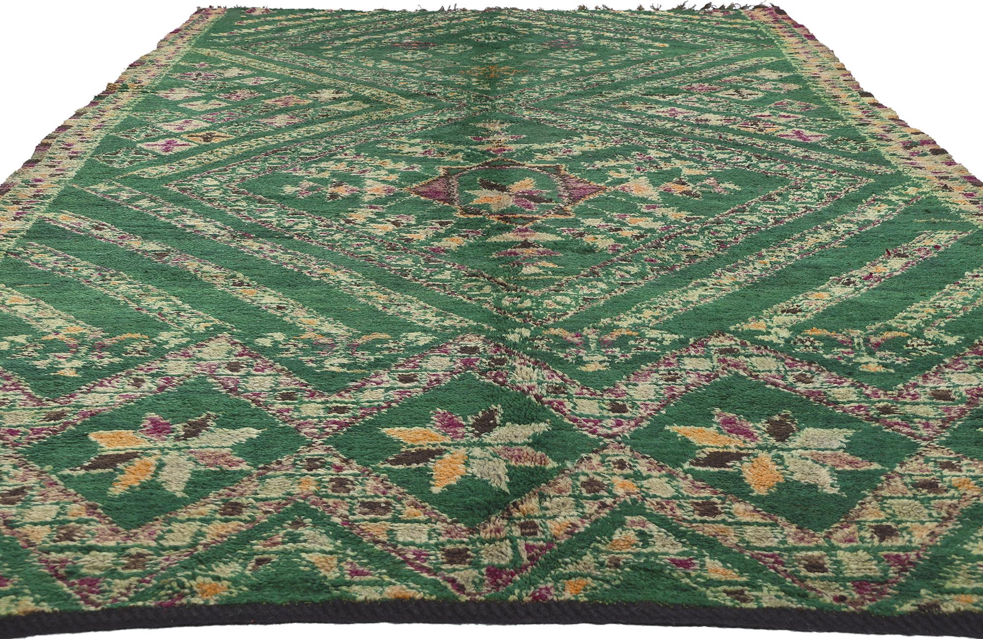 green berber rug