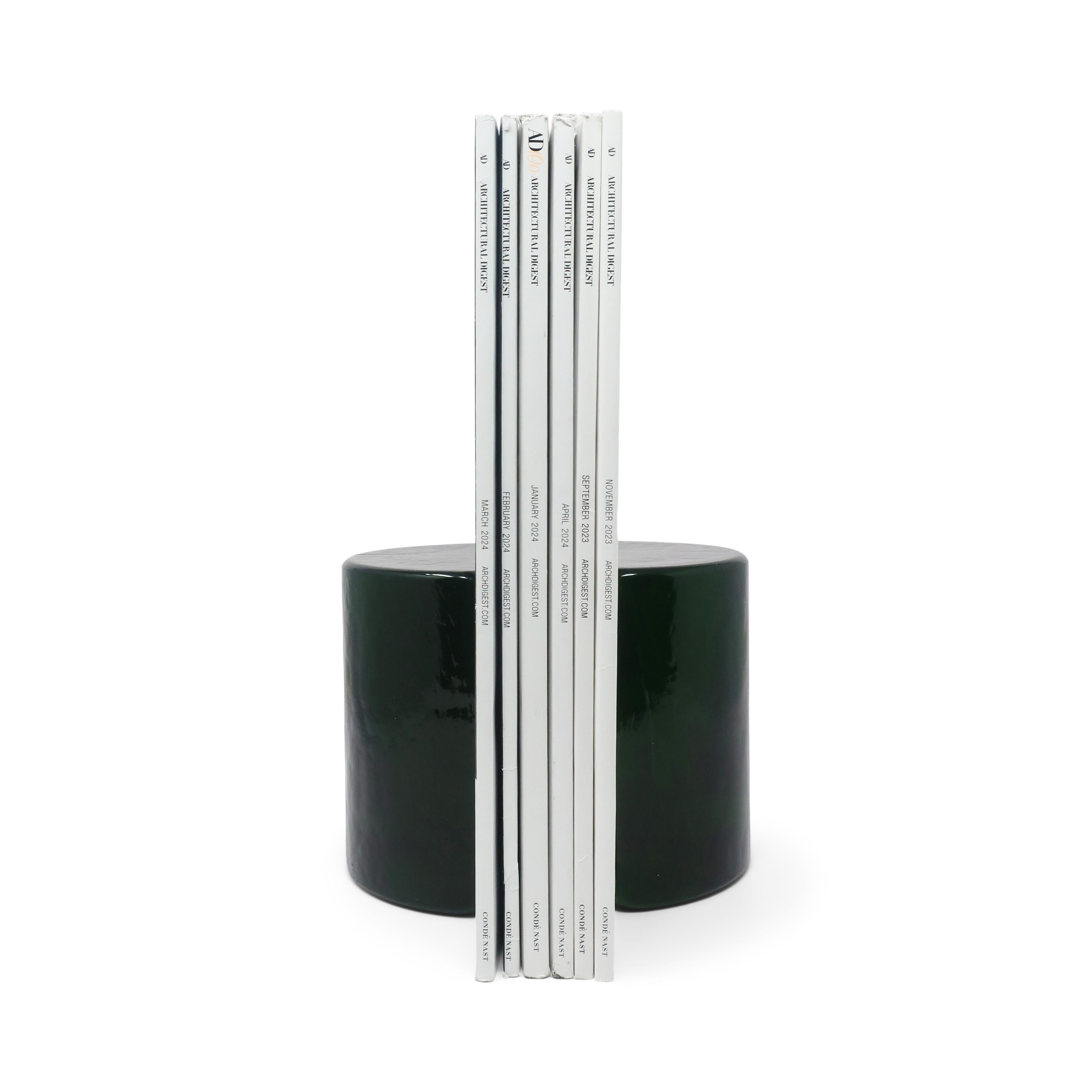 blenko glass bookends