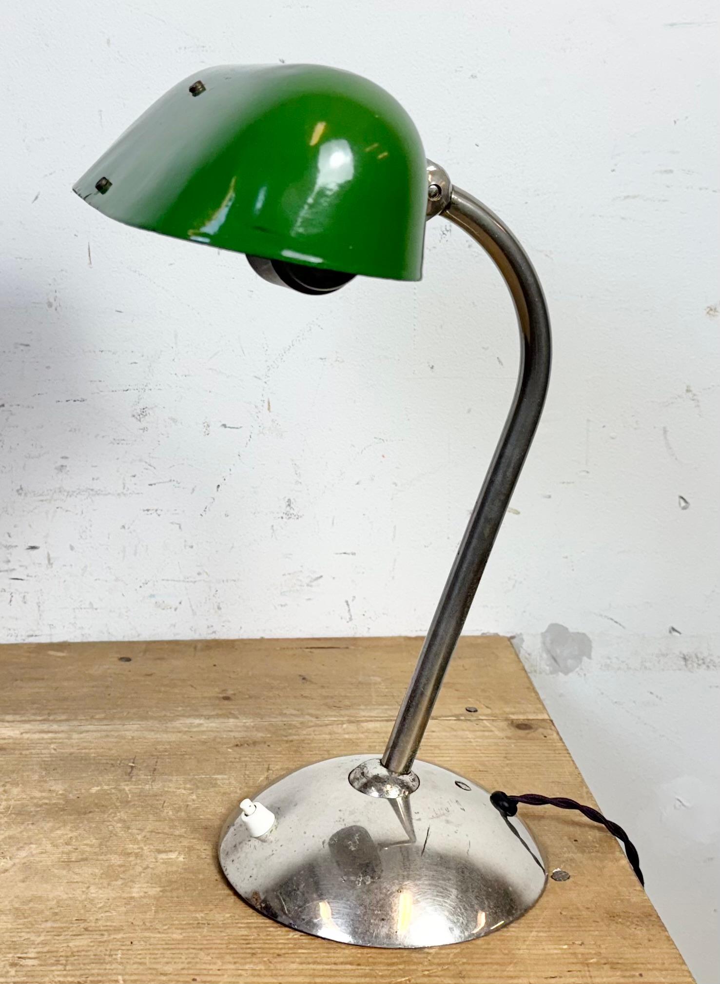 Industriale Lampada da tavolo Greene & Greene Greene Bankers, anni '50 in vendita