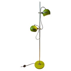 Lampadaire vert Herda de l'ère spatiale, années 1970
