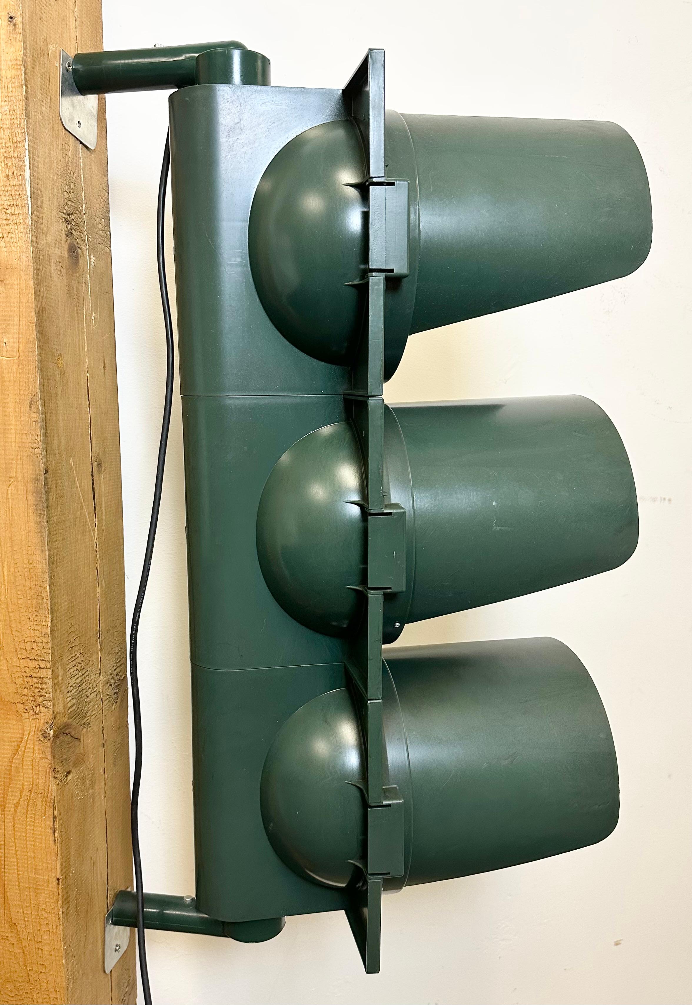 Vintage Green Italian Traffic Lights, 1980s For Sale 8