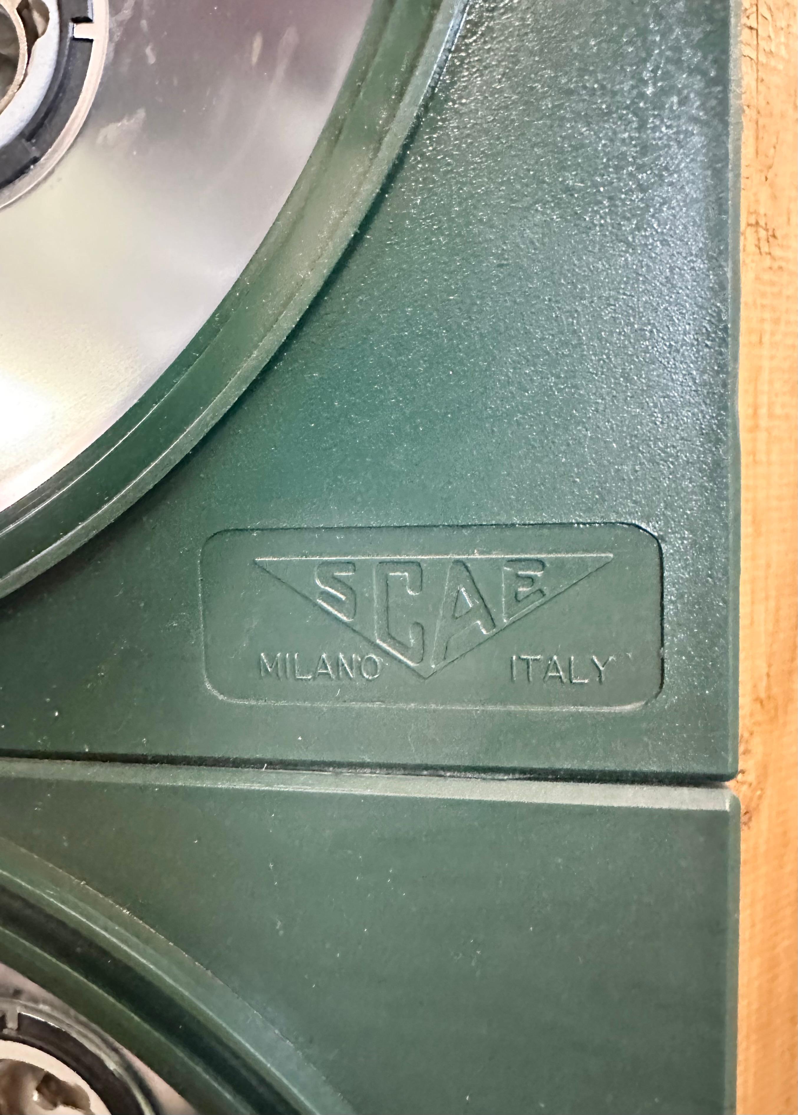 Vintage Green Italian Traffic Lights, 1980s For Sale 9