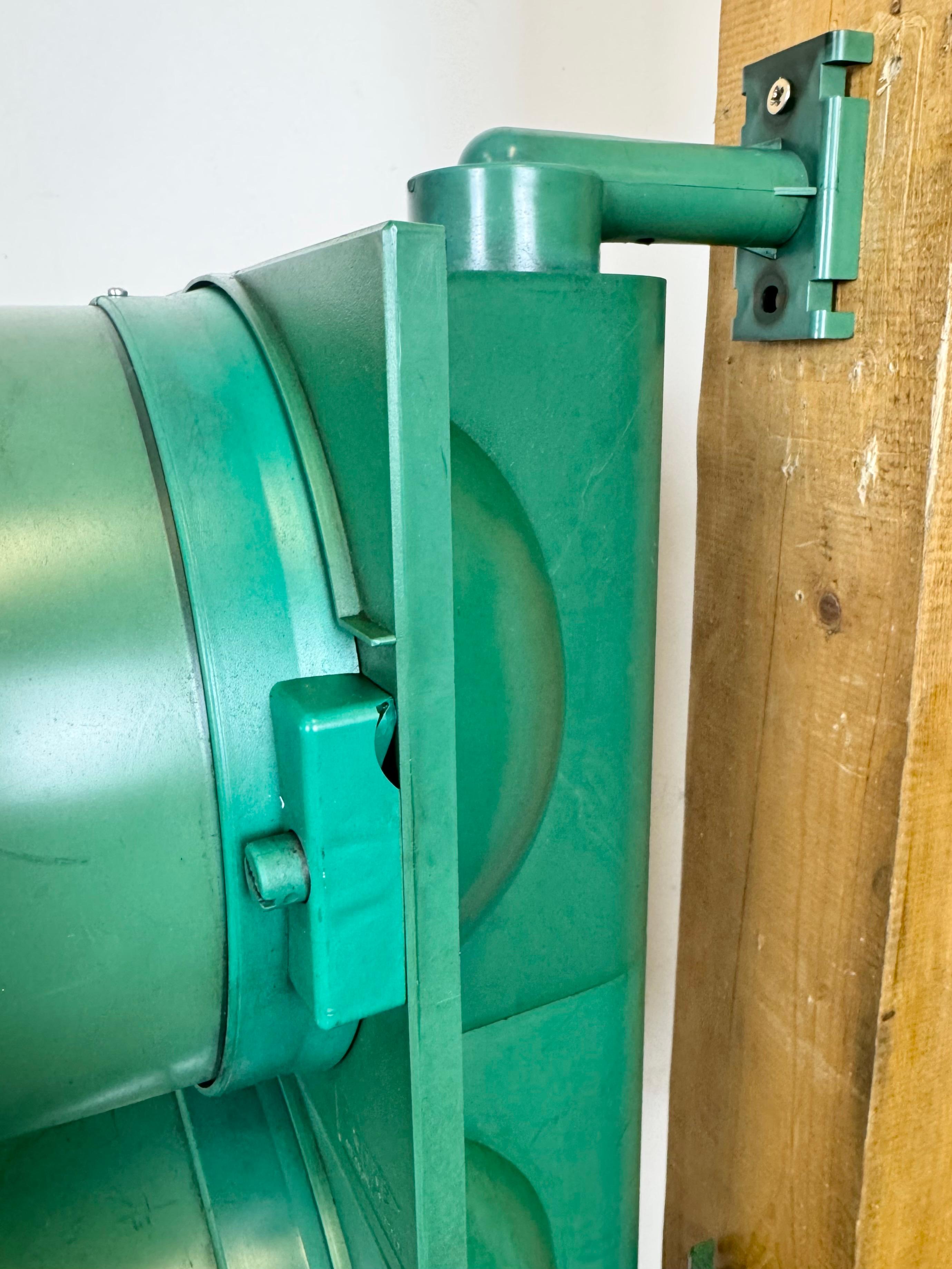 Industrial Vintage Green Italian Traffic Lights, 1980s For Sale