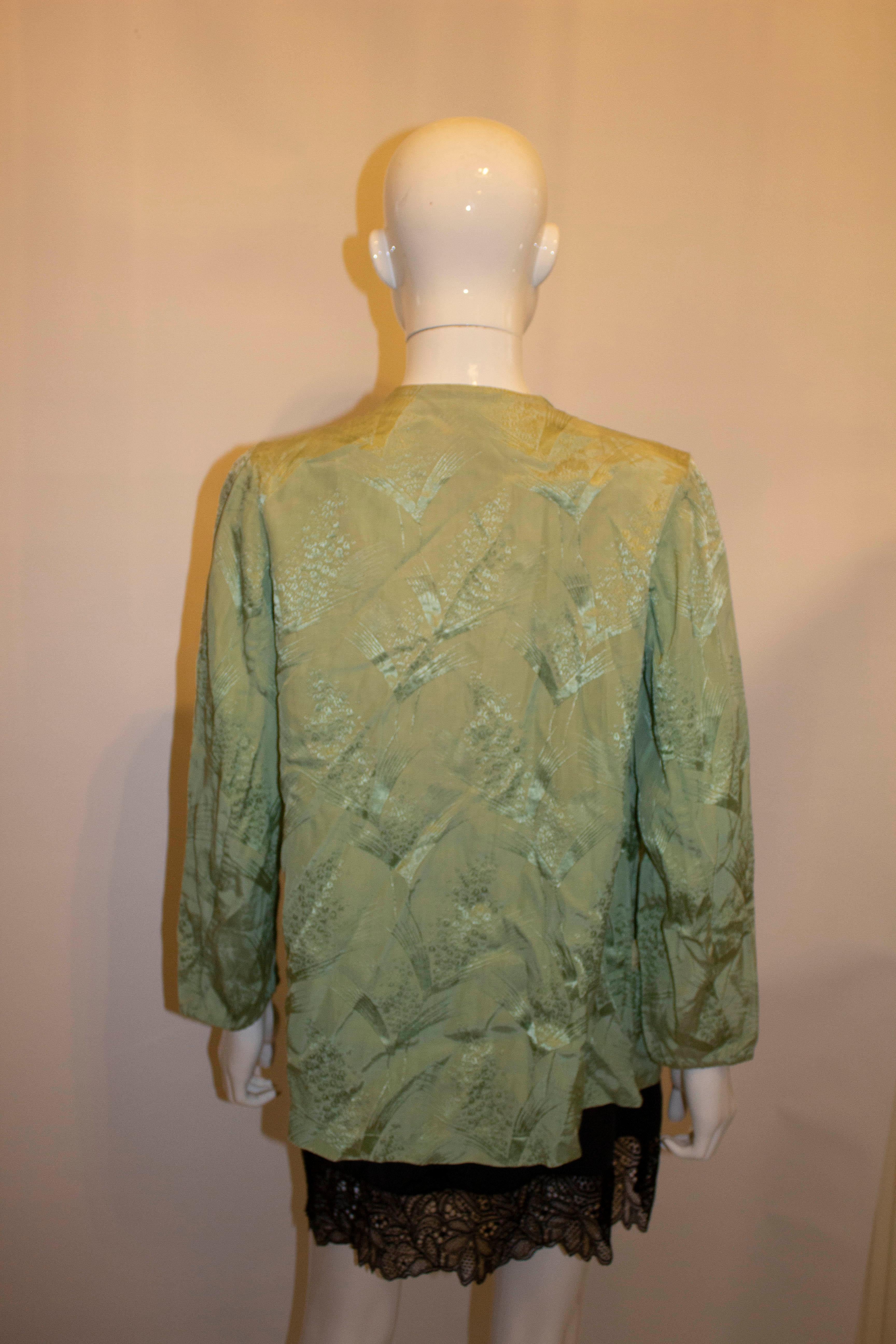 Vintage Green Jacket In Good Condition For Sale In London, GB