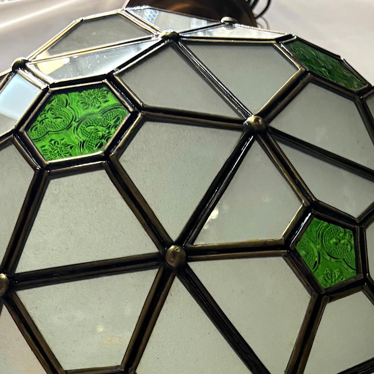 Metà XX secolo Coppia di lampade Greene & Greene d'epoca, vendute singolarmente in vendita