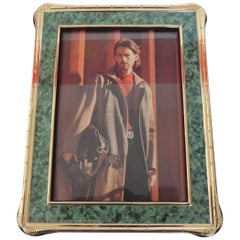 Vintage Green Malachite Finish Decorative Picture Frame Vintage Green Malachite Finish Decorative Picture Frame