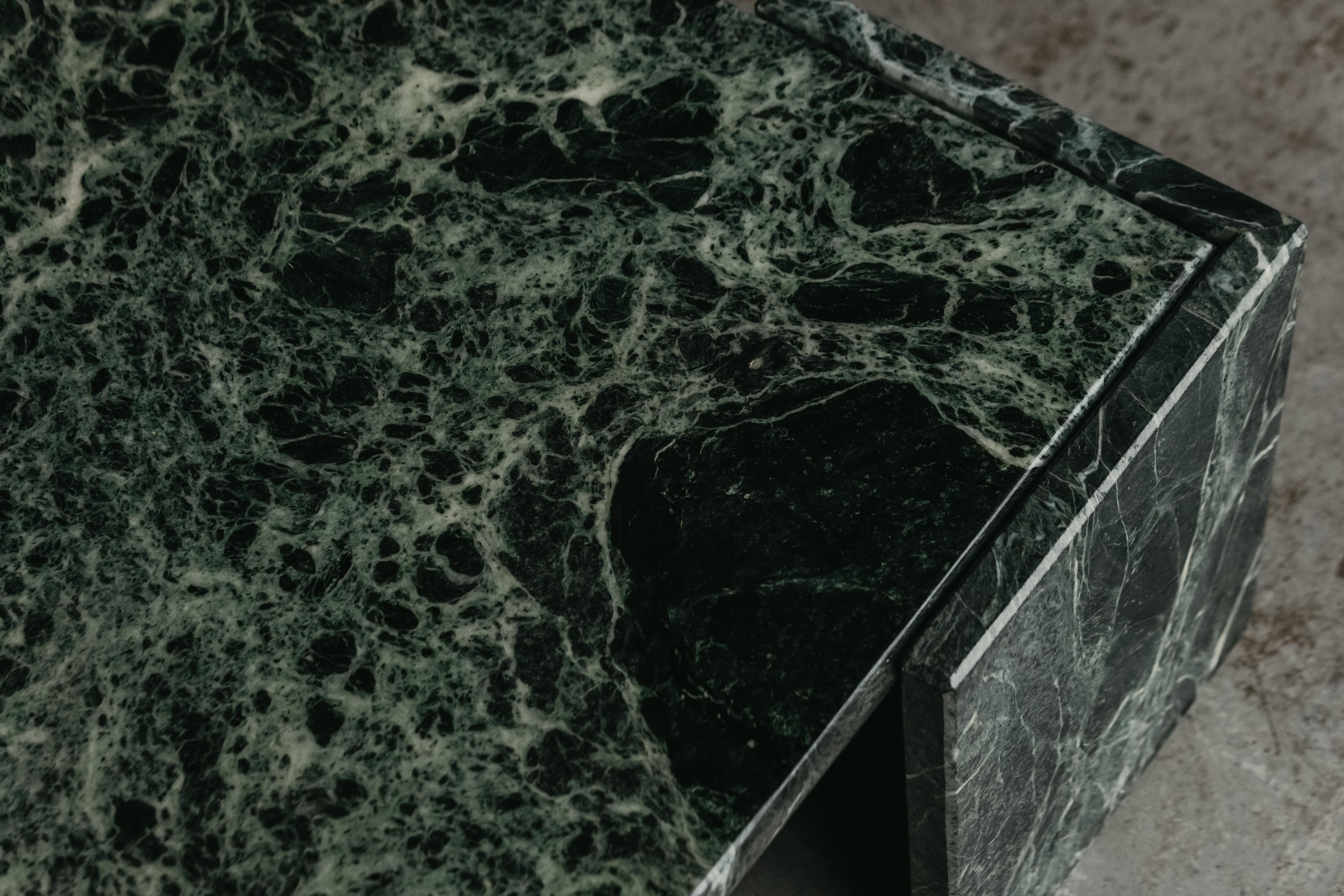 Vintage Green Marble Coffee Table From Italy, Circa 1970 For Sale at ...