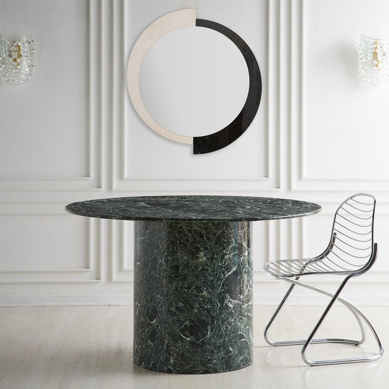 Vintage Green Marble Dining Table at 1stDibs vintage marble dining