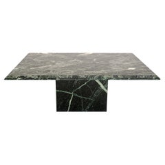 Vintage Green Marble Dining Table
