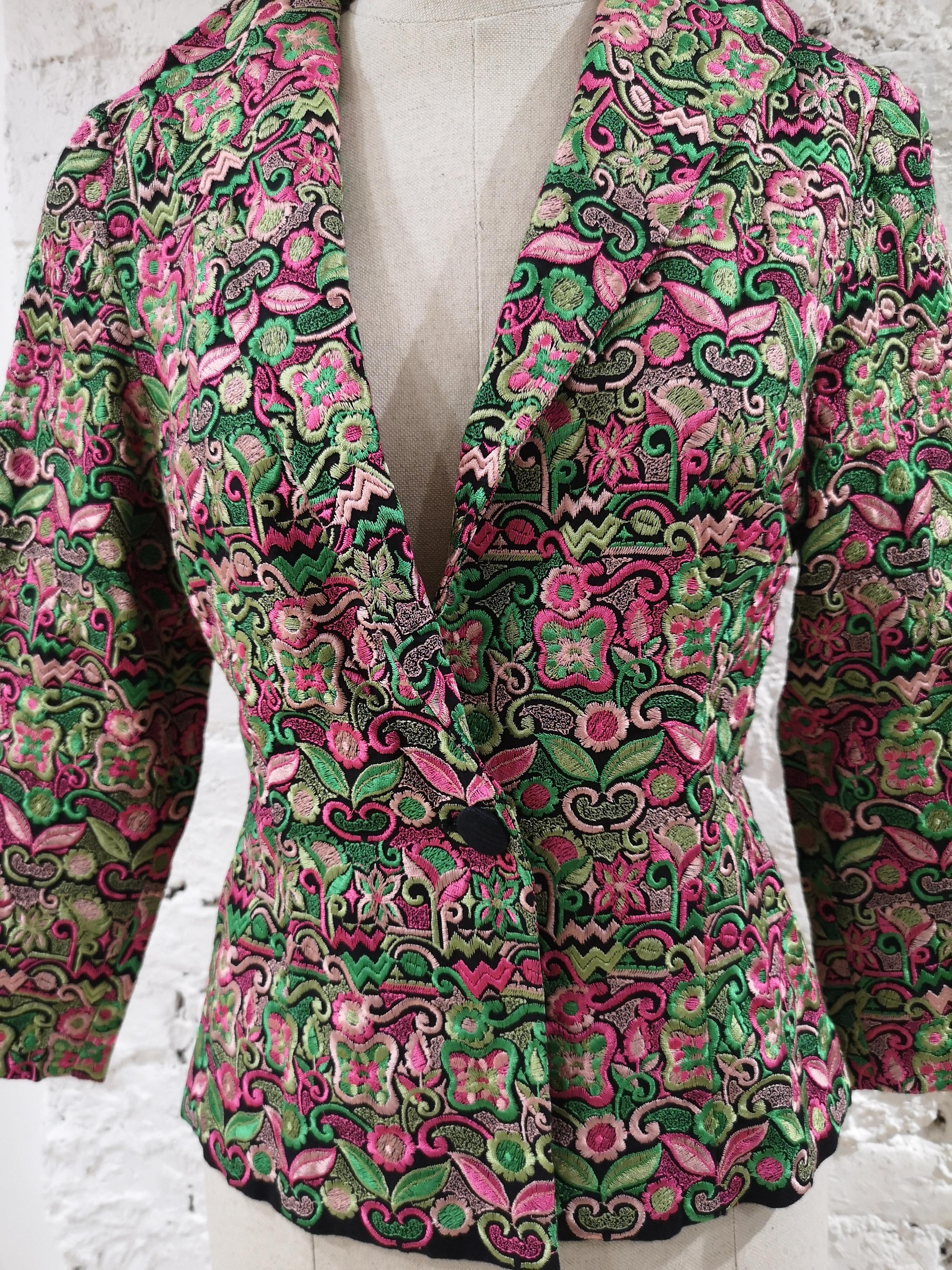 Vintage green pink fluo jacket
size M 