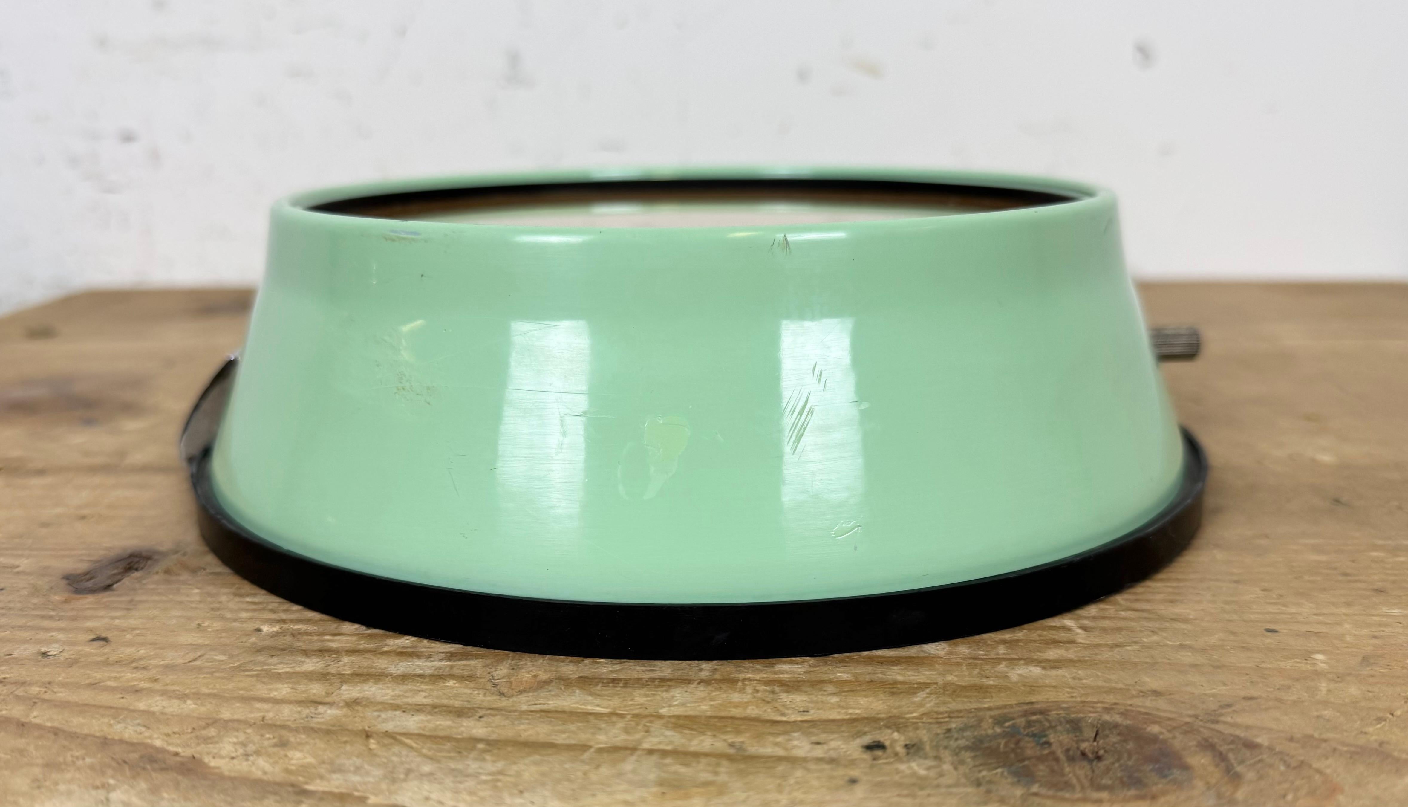 Reloj de pared de barcos Seiko verde vintage, años 70 en venta 5