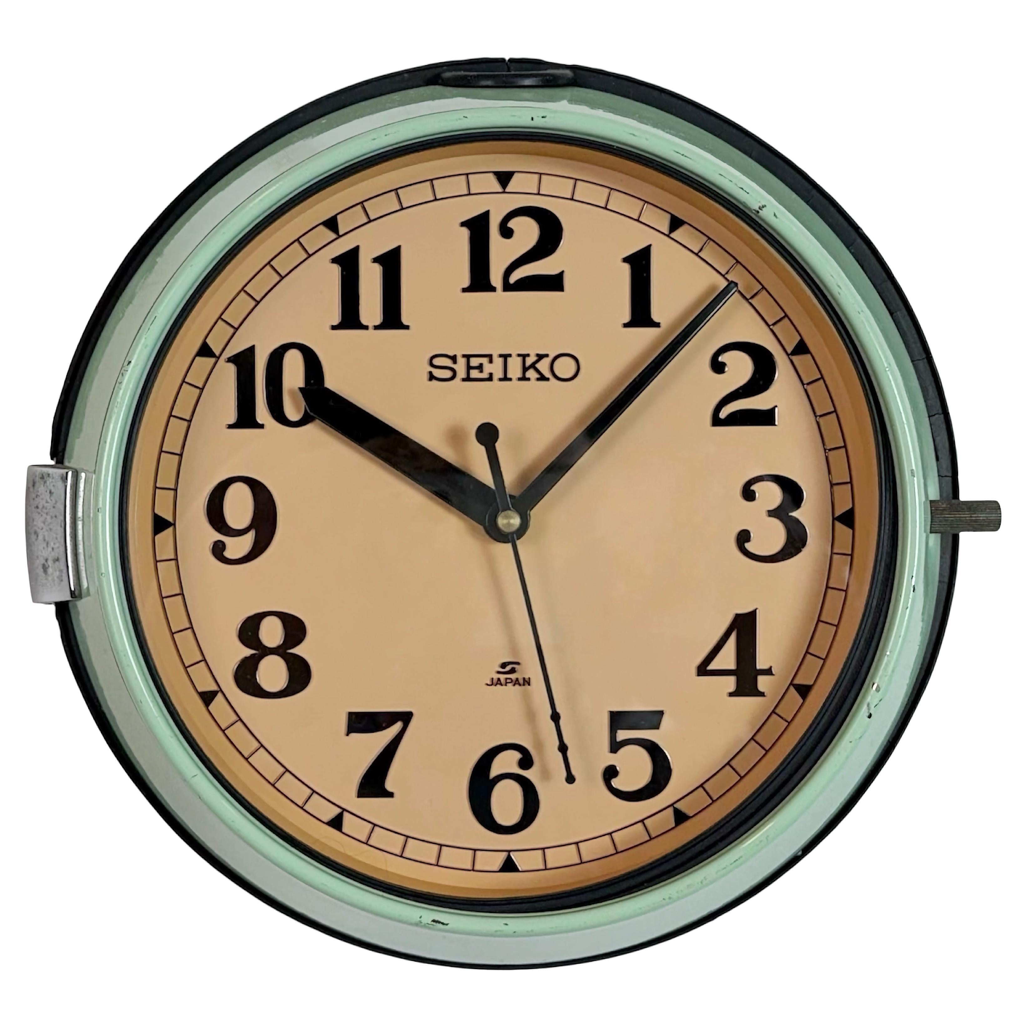 Seiko Wall Clocks - 6 For Sale at 1stDibs | vintage seiko wall