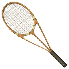 Vintage Green Star Hazell Streamline Tennis Racket