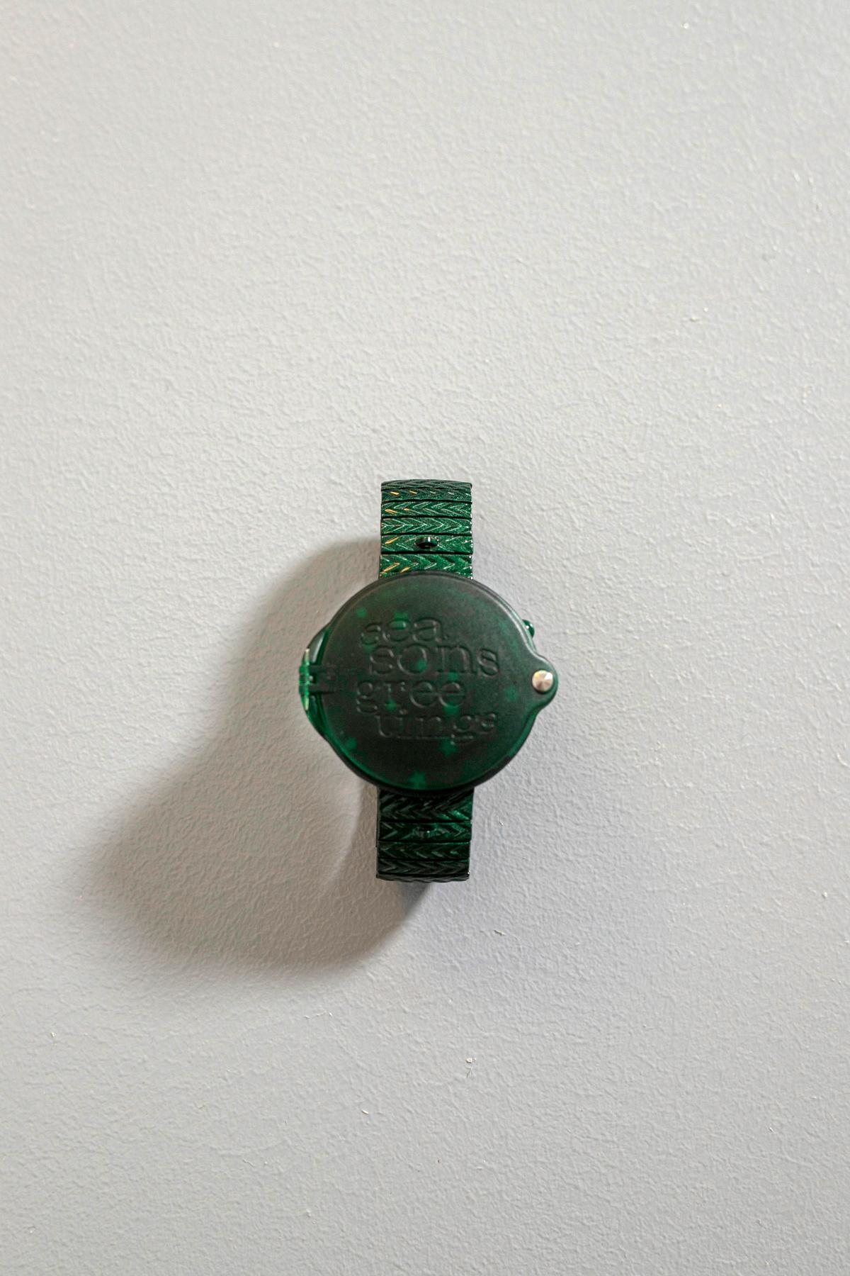 Swatch vintage vert SEASONS GREETING GZ900, 1997 1