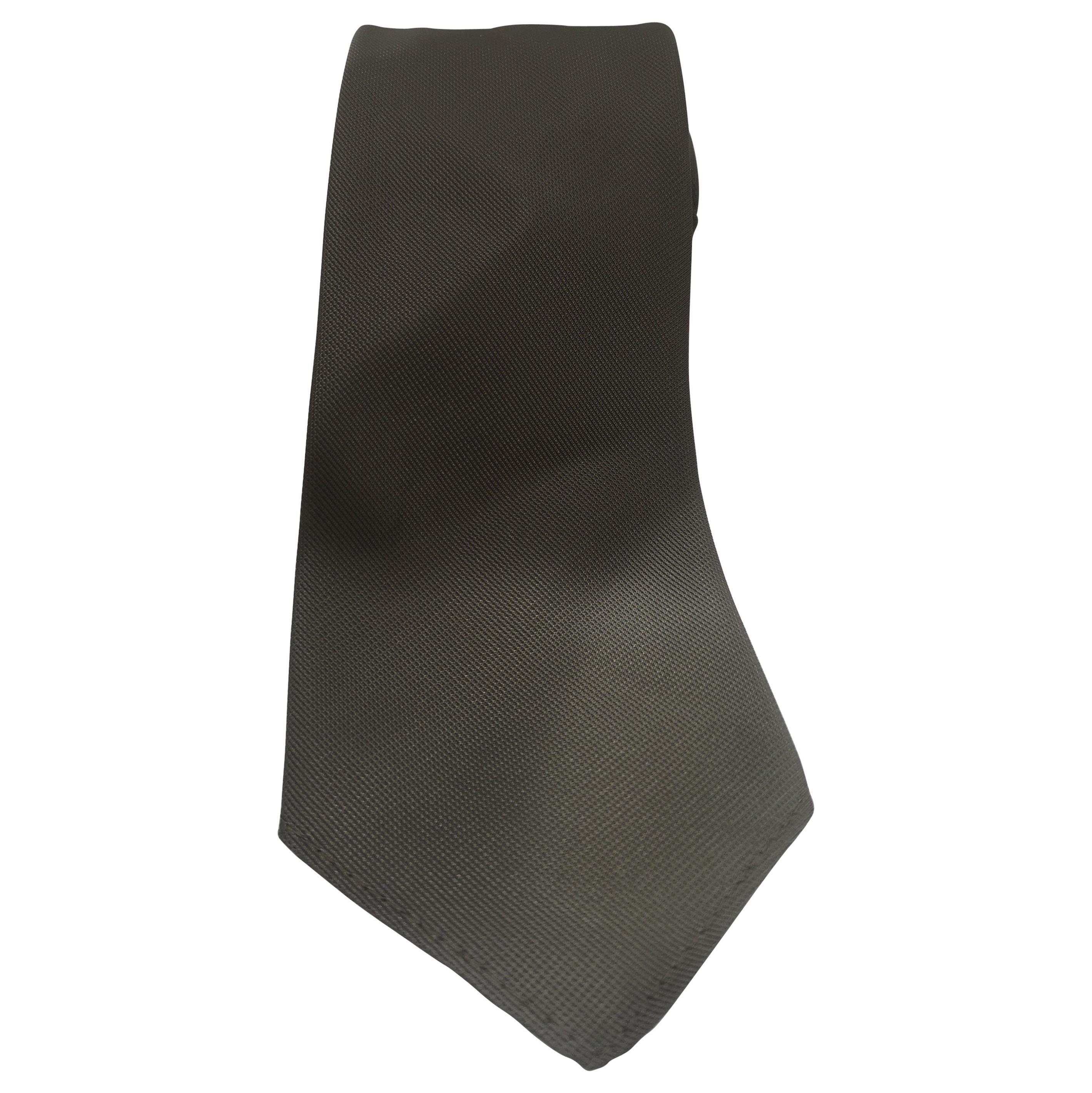 e cravate vintage verte