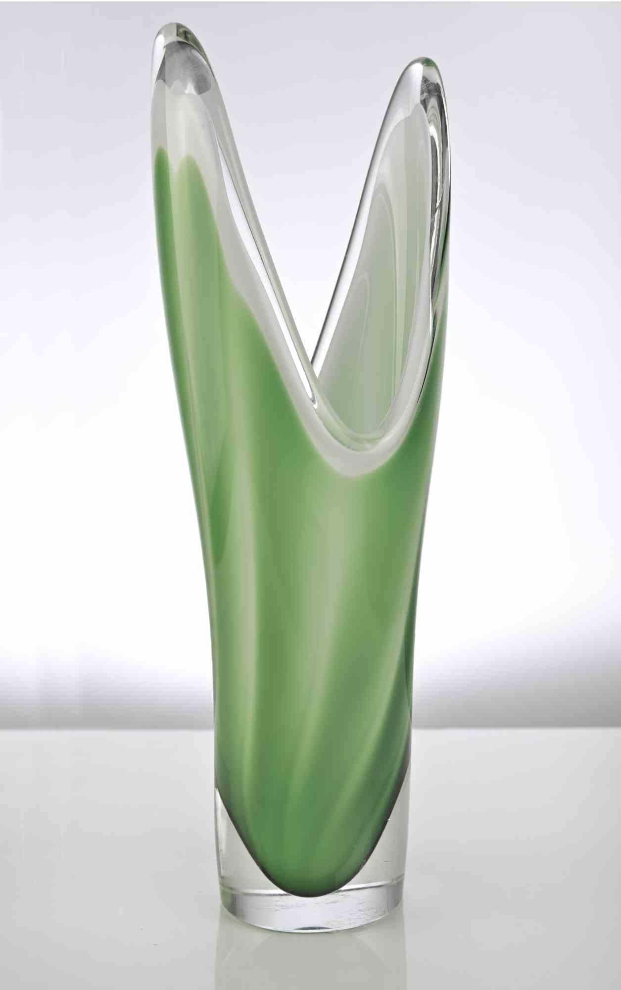 Italiano Vaso Greene & Greene d'epoca, Italia, anni '70 in vendita