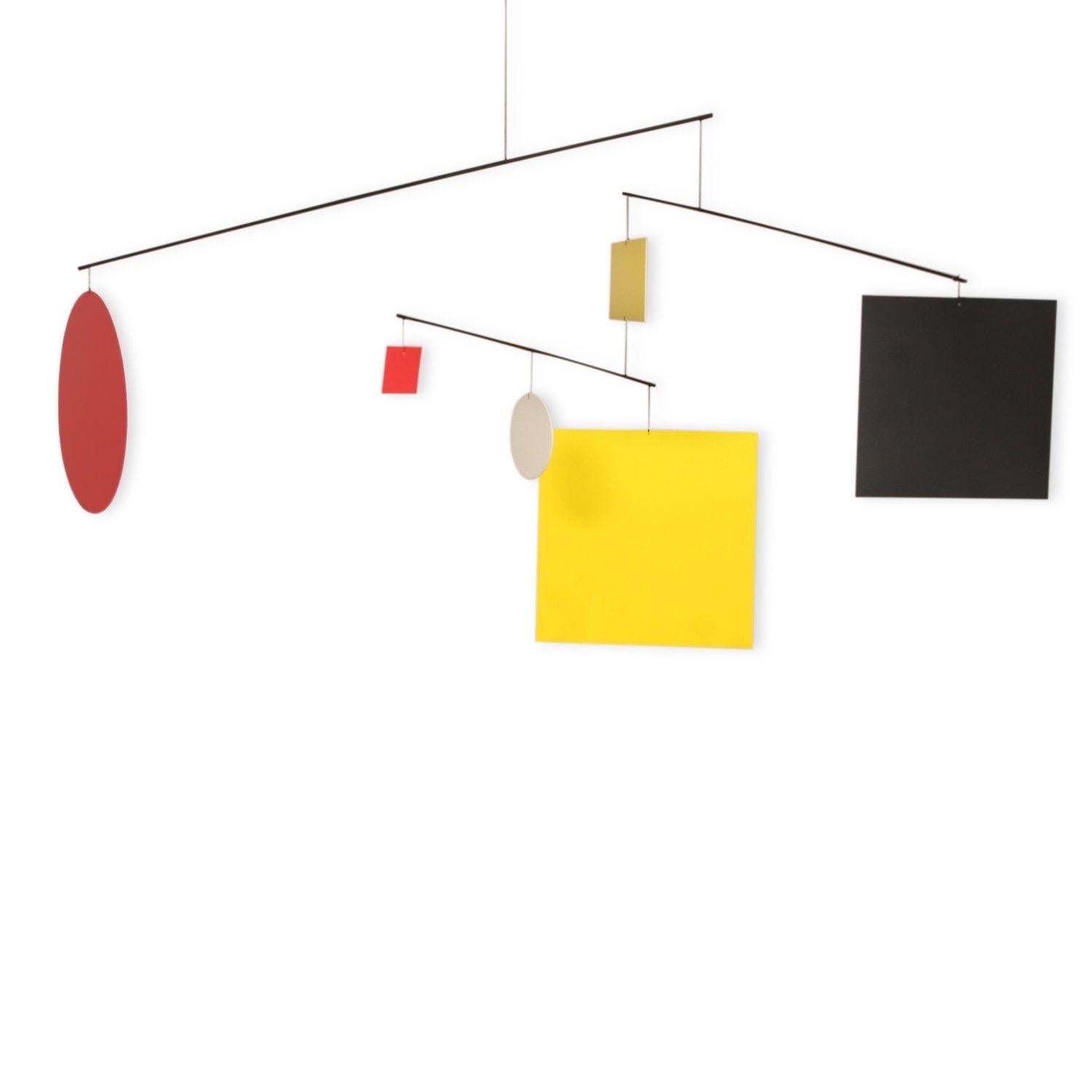 Mid-Century Modern Vintage Greenberg & Kingsley Mondrian Mobile