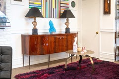 Vintage Greg Sheres Italian Mahogany Wood Verite Collection Buffet Credenza