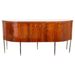 Vintage Collection S Sheres Italian Mahogany Wood Verite Collection Buffet Credenza