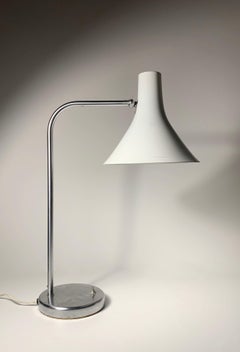 Vintage Greta Von Nessen Desk Lamp in Stainless Steel