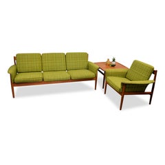 Vintage Grete Jalk Danish Design Teak Sofa Group
