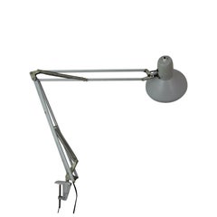 Vintage Grey Desk Lamp, 1960s
